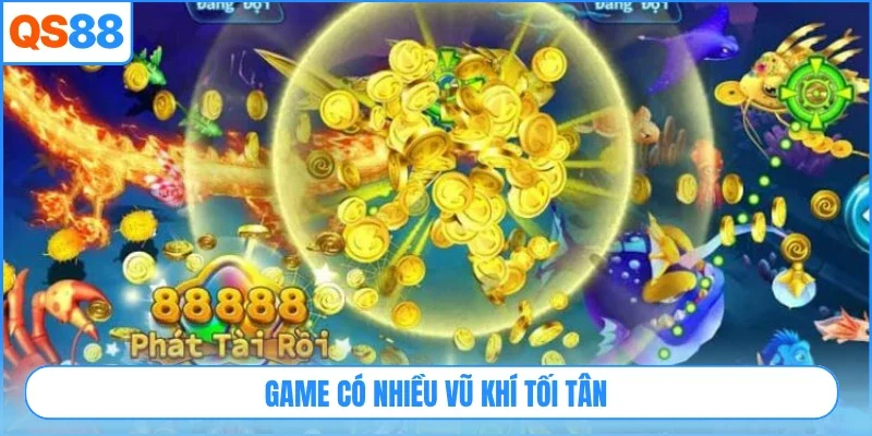 Game có nhiều vũ khí tối tân