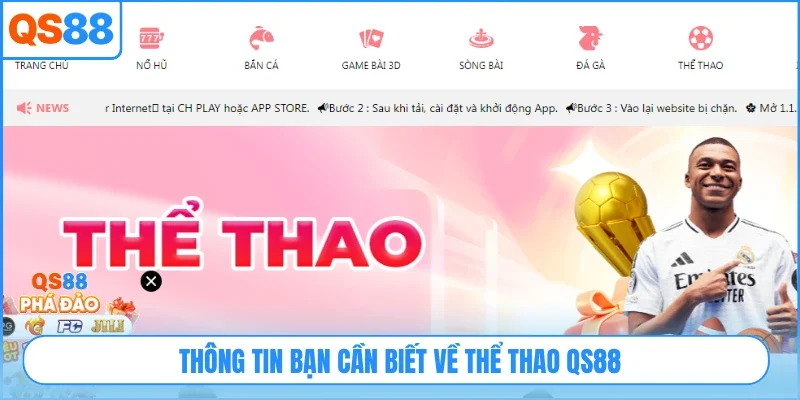 Thông tin bạn cần biết về thể thao QS88